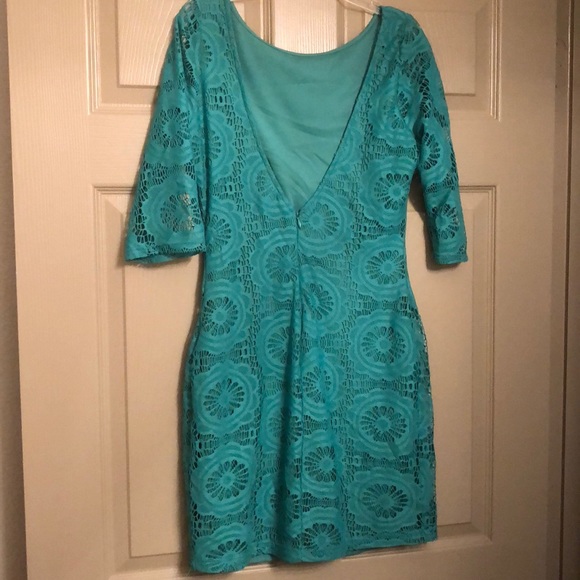 Turquoise dress - Picture 1 of 3